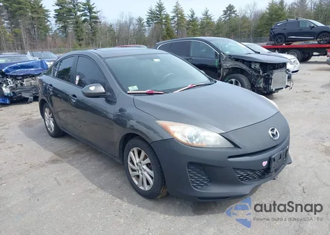2012 Mazda Mazda3 I Grand Touring z USA, uszkodzony, nr VIN JM1BL1W88C1679758